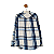 Camisa Forever 21 Azul e Branca M - Imagem 2
