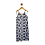 Vestido AK Casual Azul e Branco 42 - Imagem 1