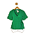 Blusa ZARA Verde P - Imagem 1