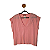 Camiseta ZARA Rosa Claro G - Imagem 1