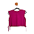 Blusa Glam Fucsia M - Imagem 1