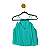 Blusa Le Lis Blanc Turquesa P - Imagem 1