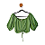 Blusa Costume Verde P - Imagem 1