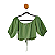 Blusa Costume Verde P - Imagem 2