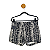 Shorts Lofty Style Preto e Branco M/40 - Imagem 1