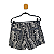 Shorts Lofty Style Preto e Branco M/40 - Imagem 2