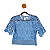 Blusa Miss Fashion Azul P - Imagem 2