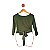 Blusa Panou Verde Militar P - Imagem 3