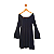 Vestido Le Lis Blanc Preto G - Imagem 1
