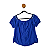 Blusa Maria Maluca Azul M - Imagem 1