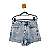 Short Jeanswear Claro 40 - Imagem 1