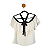Blusa Danque Off White P - Imagem 1