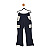 Conjunto Mon Clos Preto e Branco P - Imagem 7