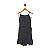 Vestido All Side Preto e Branco 44 - Imagem 1