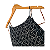 Vestido All Side Preto e Branco 44 - Imagem 3
