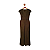 Vestido ZARA Verde Militar M - Imagem 3