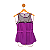 Blusa Guess Roxa M - Imagem 3
