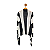 Cardigan TVZ Preto e Branco M - Imagem 3