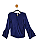 Blusa Any Day Azul P - Imagem 1
