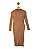 Vestido Camila Lobo Bege M - Imagem 1