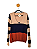 Blusa Murau Bege e Azul P - Imagem 1