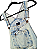 Jardineira Bluesteel Jeans claro P - Imagem 2