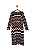 Cardigan Bene's Azul e vinho M - Imagem 1