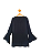 Vestido Cholet Preto 40 - Imagem 3