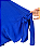 Blusa Zara Azul Royal GG - Imagem 2