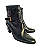 Bota Shoestock Preta 36 - Imagem 2