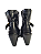 Bota Shoestock Preta 36 - Imagem 4