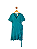 Vestido Infinita Turquesa 44 - Imagem 2