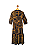 Vestido MOB Preto e Caramelo M - Imagem 3