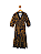 Vestido MOB Preto e Caramelo M - Imagem 1