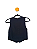 Blusa Costume Preta P - Imagem 3