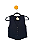 Blusa Costume Preta P - Imagem 1