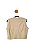 Colete CH Trendy Creme PP - Imagem 3
