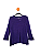 Blusa Casual Street Roxa M - Imagem 1