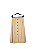 Saia Marfinno Bege G - Imagem 1
