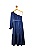 Vestido Milvest Azul 44 - Imagem 3