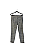 Calça Zara Cinza P - Imagem 1