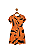 Vestido Forever 21 Salmão P - Imagem 3