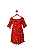Vestido Zara Vermelho P - Imagem 1