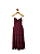 Vestido Laguna Vinho P - Imagem 1