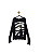 Blusa Zara Preta G - Imagem 1