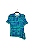 Blusa Maria Maluca Azul e Verde M - Imagem 1