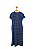 Vestido Saranghi Azul Marinho M - Imagem 3