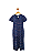 Vestido Saranghi Azul Marinho M - Imagem 1