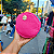 Necessaire Avelã Redonda - Pink com tiffany - Imagem 2