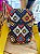 Bolsa Amora - Étnica triangular com amarelo - Imagem 3